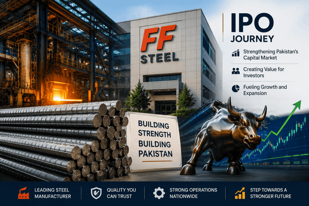 FF Steel IPO plans and steel manufacturing in Pakistan